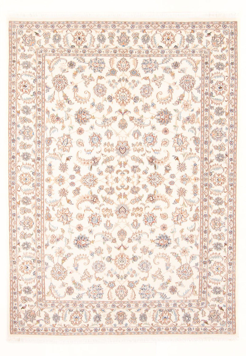 Perzisch tapijt - Tabriz - Royal - 213 x 150 cm - crème