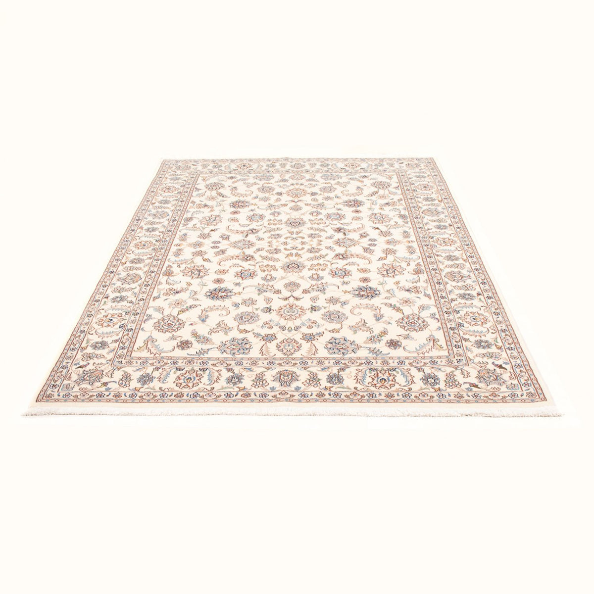 Perzisch tapijt - Tabriz - Royal - 213 x 150 cm - crème