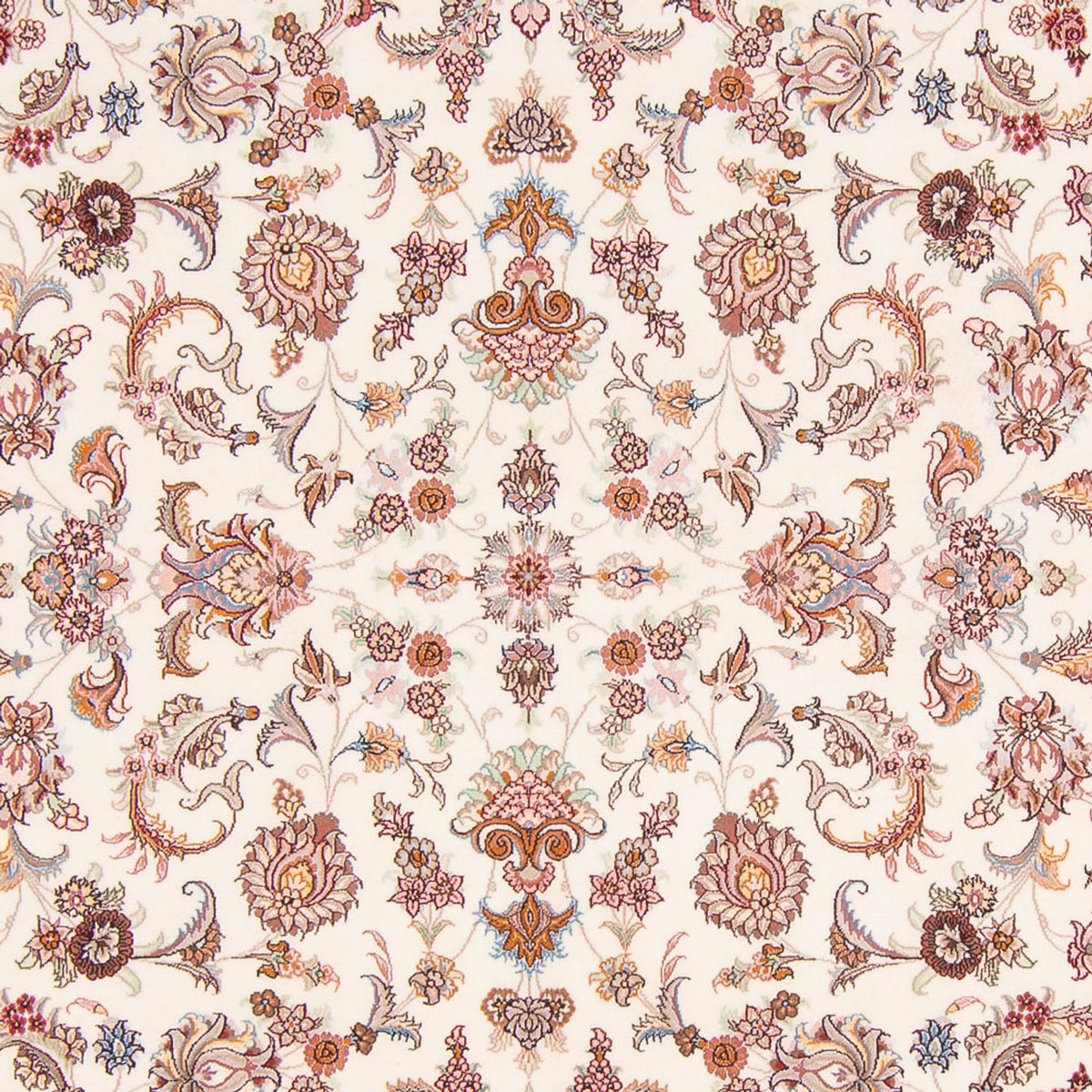 Perzisch tapijt - Nain - Koninklijk - 297 x 197 cm - crème