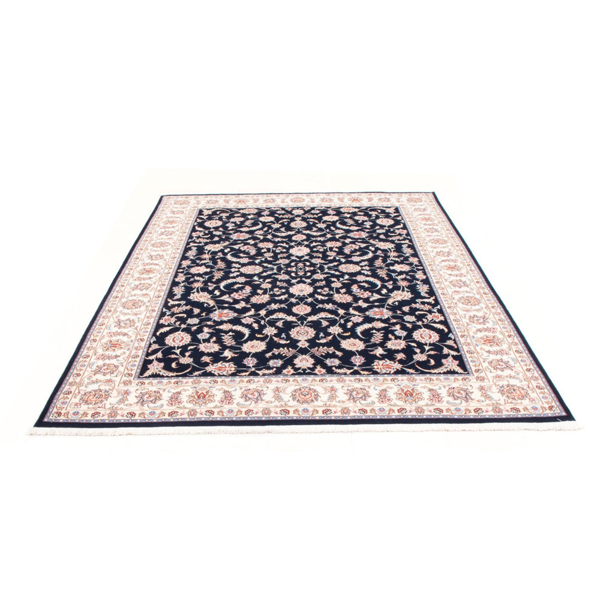 Perzisch tapijt - Tabriz - Royal - 240 x 170 cm - donkerblauw