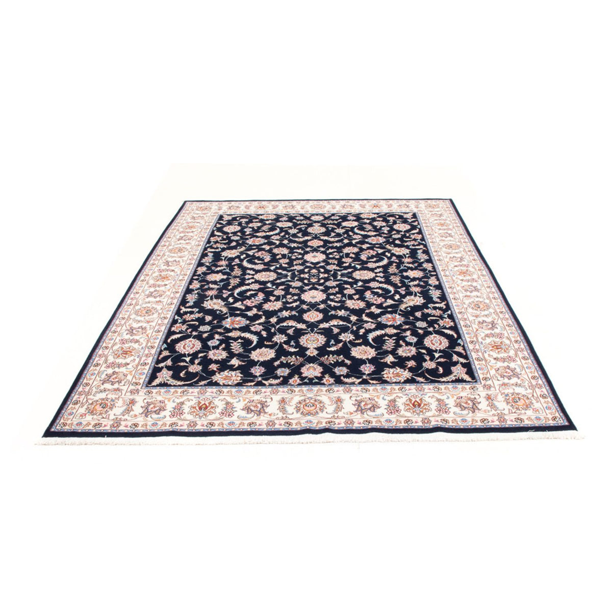 Perzisch tapijt - Tabriz - Royal - 240 x 172 cm - donkerblauw