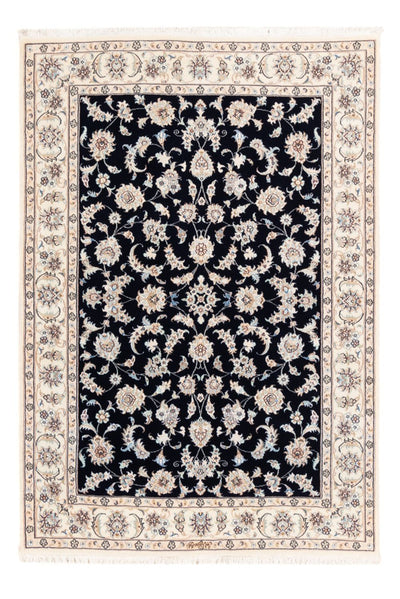 Nain - 6La Tapijt 121x174cm - Perzisch tapijt - donkerblauw