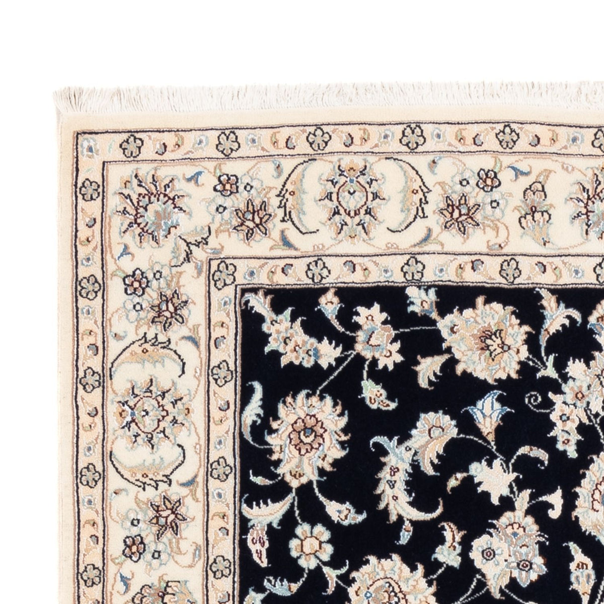 Perzisch tapijt - Nain - Premium - 174 x 121 cm - donkerblauw