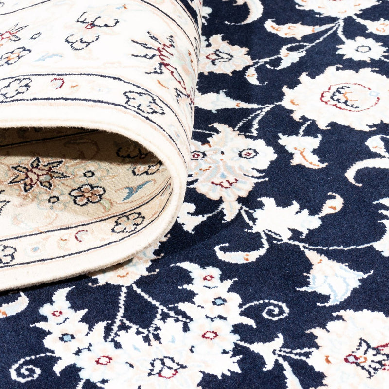 Perzisch tapijt - Nain - Premium - 174 x 121 cm - donkerblauw