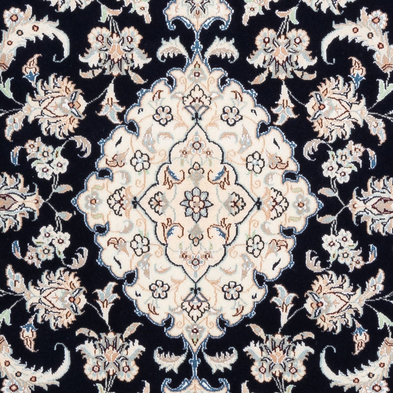 Perzisch tapijt - Nain - Premium - 148 x 107 cm - donkerblauw