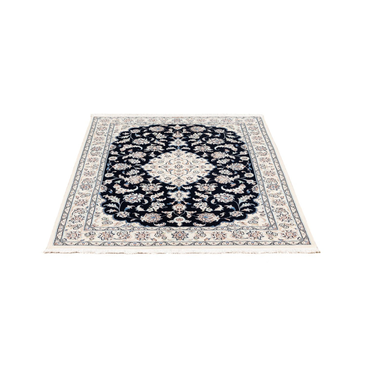 Perzisch tapijt - Nain - Premium - 148 x 107 cm - donkerblauw