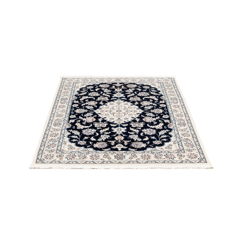 Perzisch tapijt - Nain - Premium - 148 x 107 cm - donkerblauw