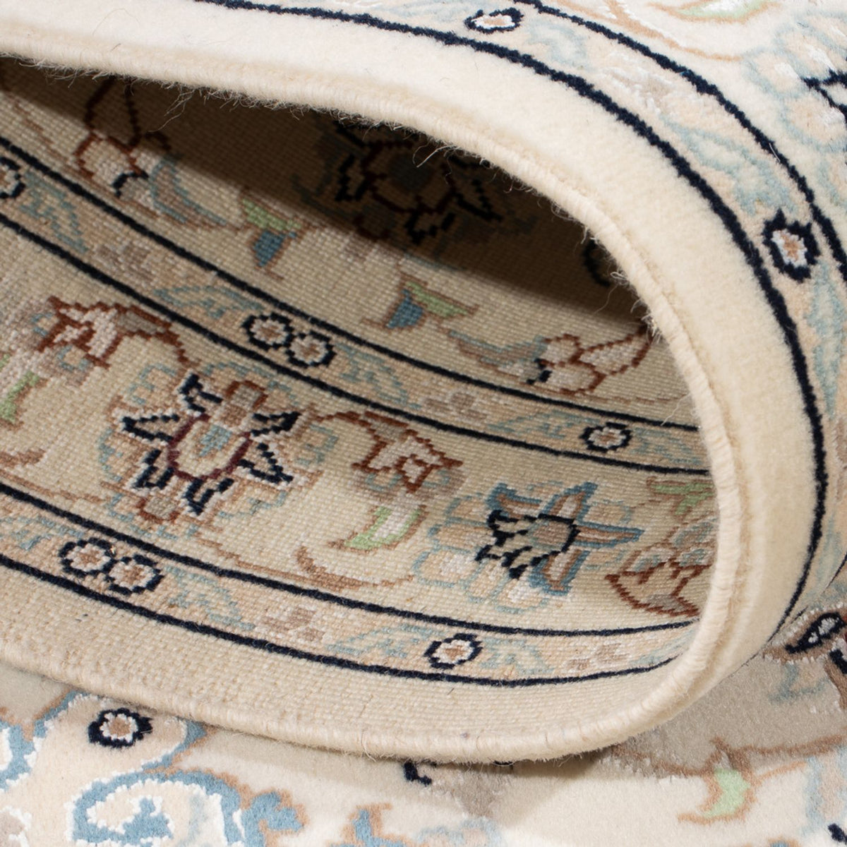 Perzisch tapijt - Nain - Premium - 138 x 76 cm - crème