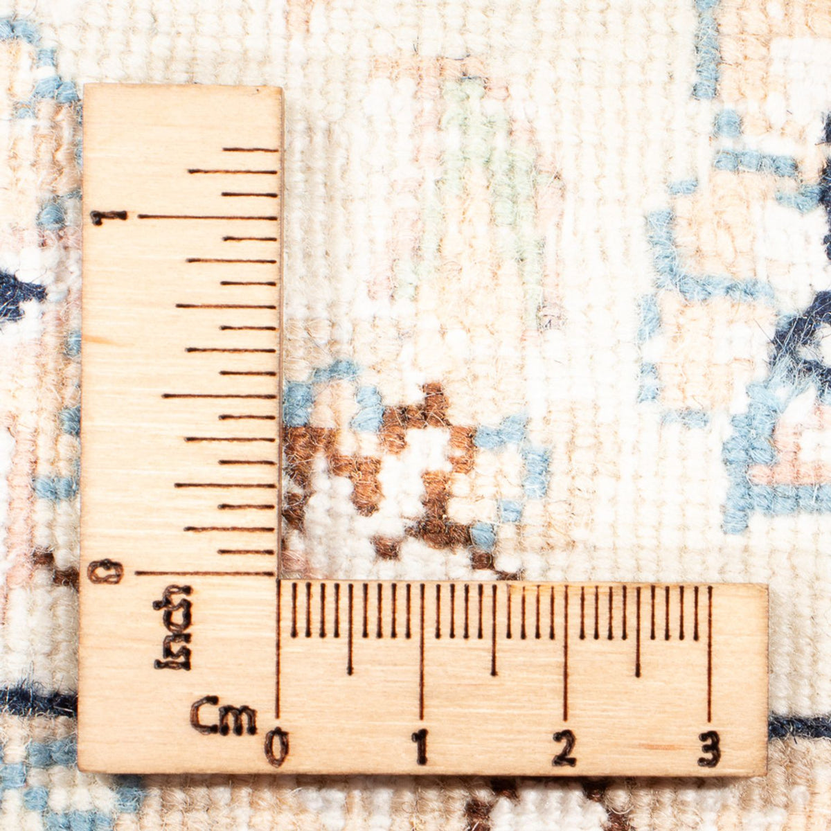 Perzisch tapijt - Nain - Premium - 134 x 74 cm - donkerblauw