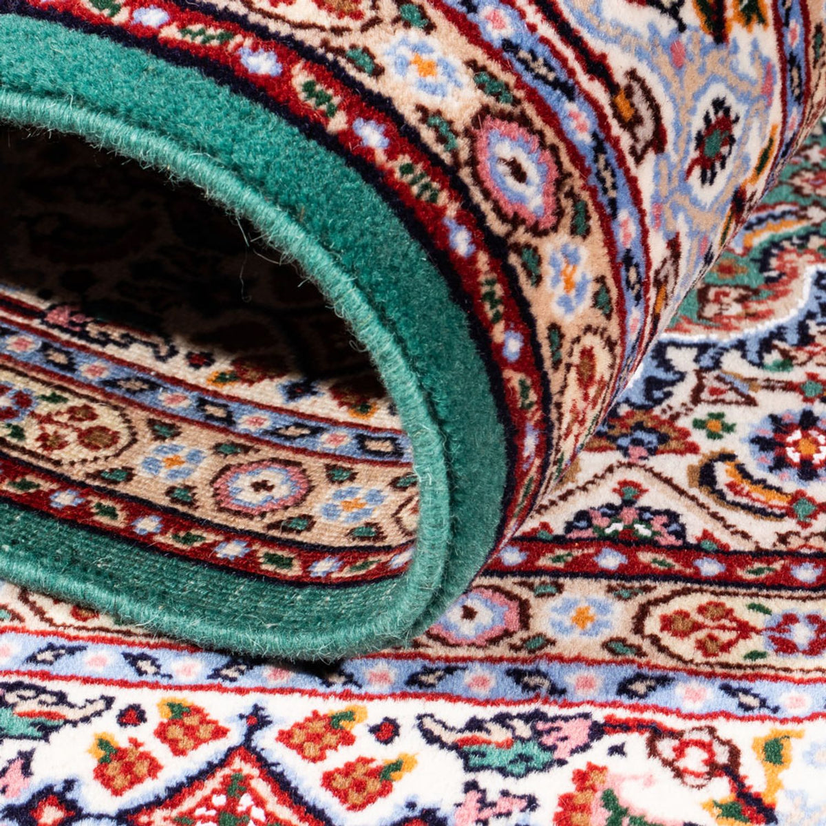 Perzisch tapijt - Klassiek - Koninklijke - 133 x 77 cm - lichtgroen