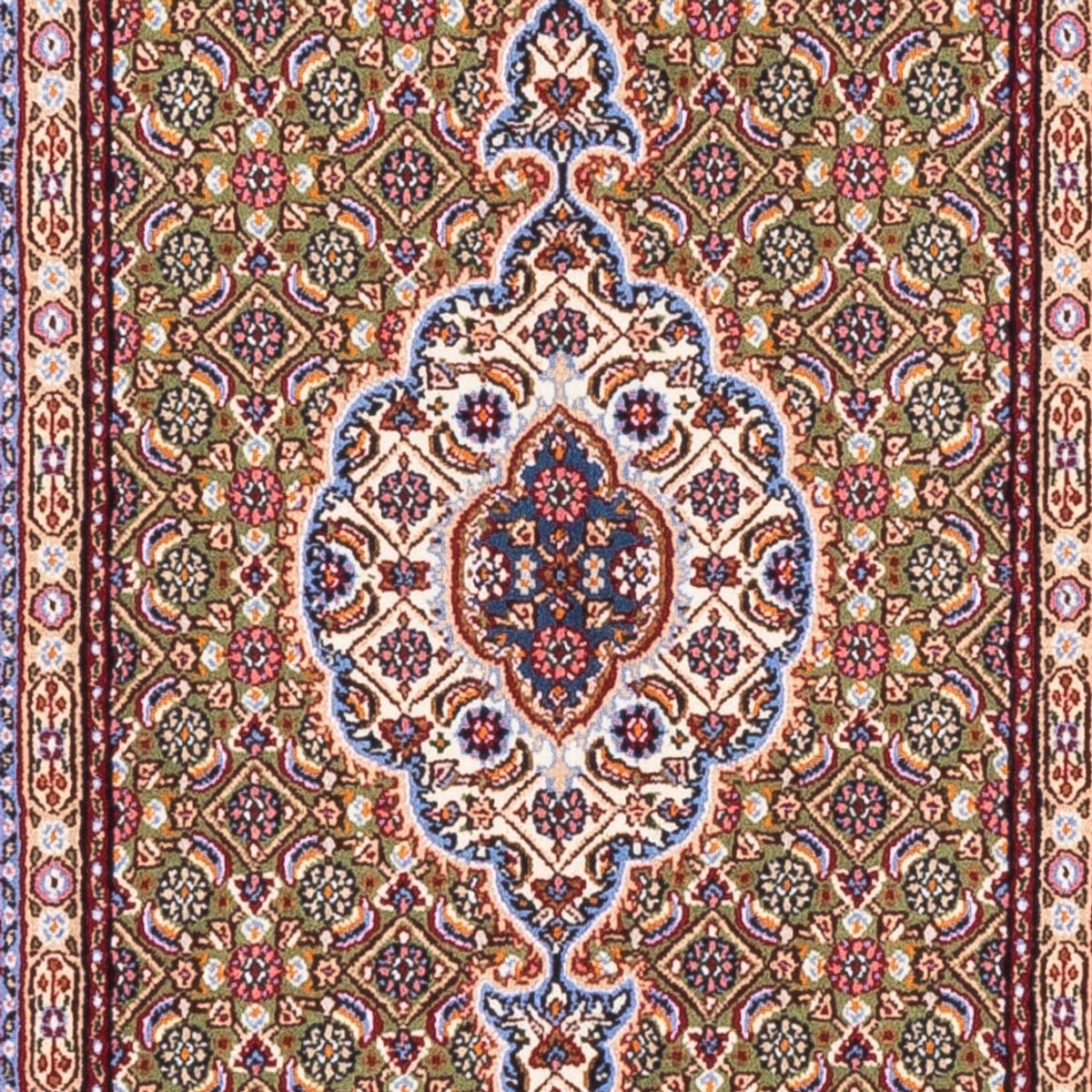 Perzisch tapijt - Klassiek - Koninklijke - 131 x 76 cm - groen