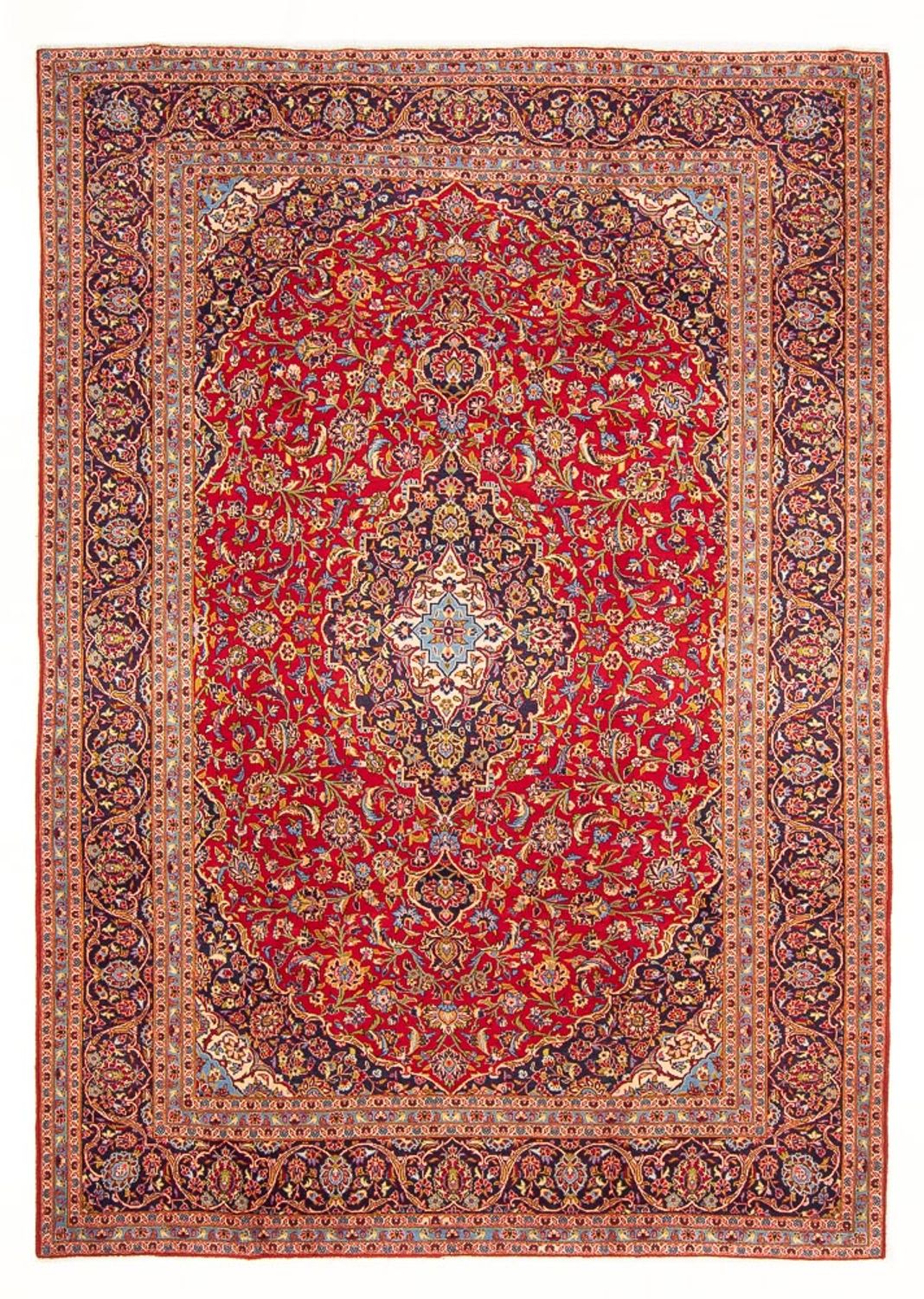 Perzisch tapijt - Keshan - 288 x 206 cm - rood