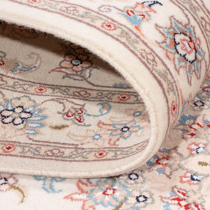 Loper Perzisch tapijt - Tabriz - Royal - 296 x 80 cm - crème