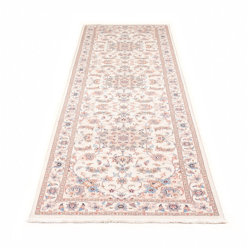 Loper Perzisch tapijt - Tabriz - Royal - 296 x 80 cm - crème