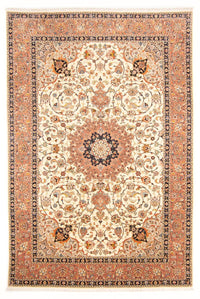 Perzisch tapijt - Tabriz - Royal - 285 x 180 cm - crème