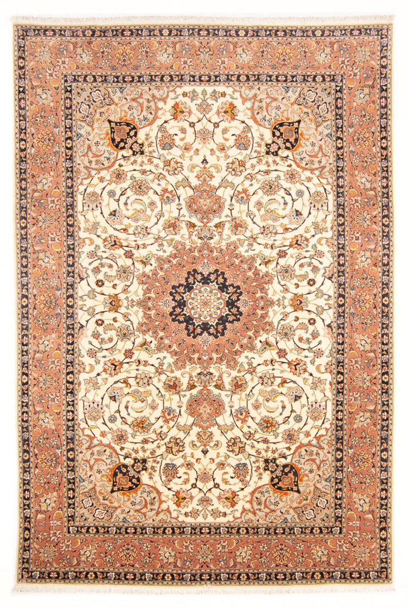 Perzisch tapijt - Tabriz - Royal - 285 x 180 cm - crème