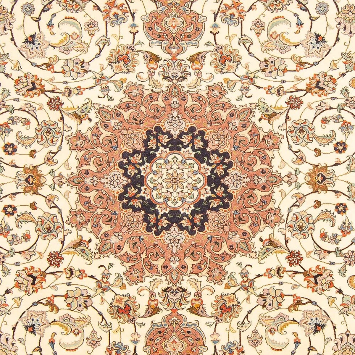 Perzisch tapijt - Tabriz - Royal - 285 x 180 cm - crème