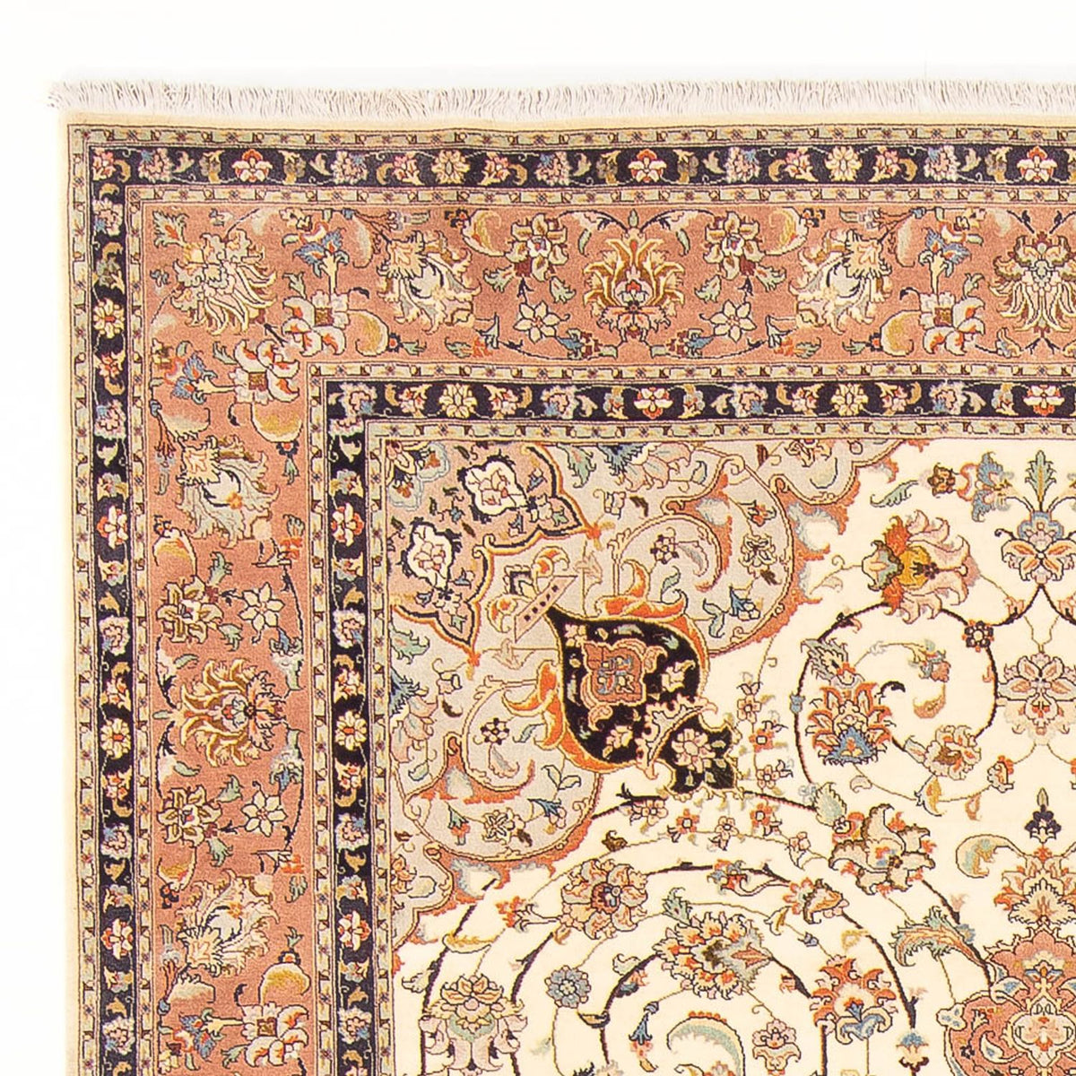 Perzisch tapijt - Tabriz - Royal - 285 x 180 cm - crème