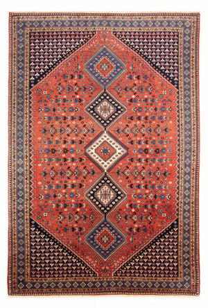Perzisch Tapijt - Nomadisch - 304 x 202 cm - rood