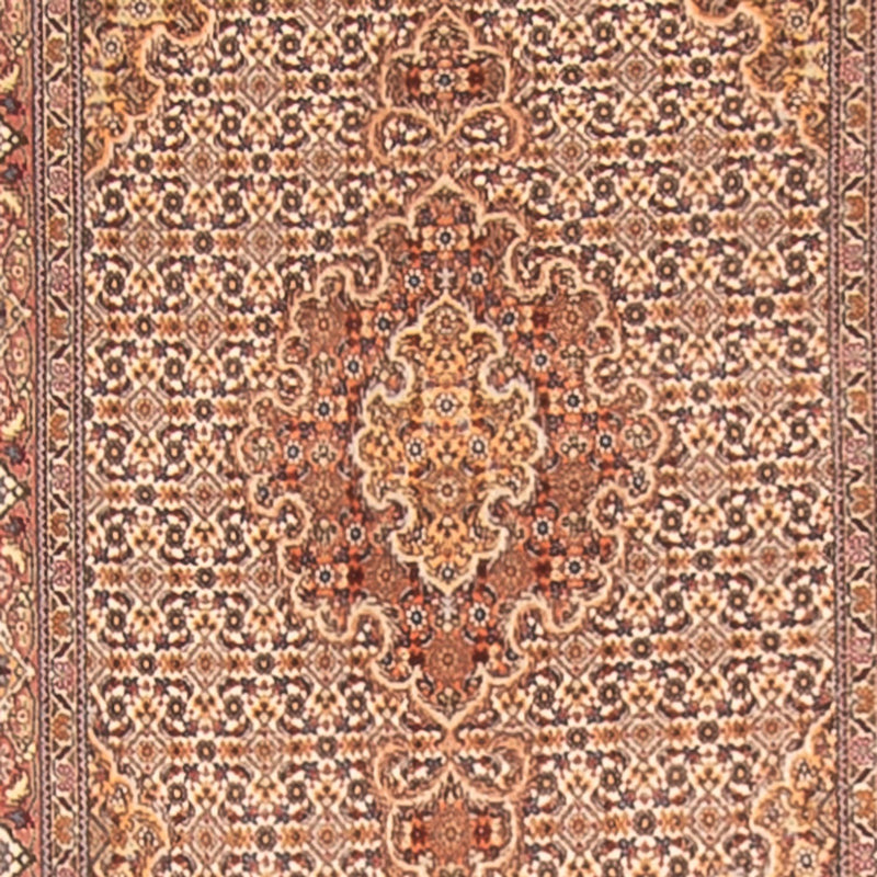 Loper Perzisch tapijt - Tabriz - Royal - 400 x 80 cm - beige