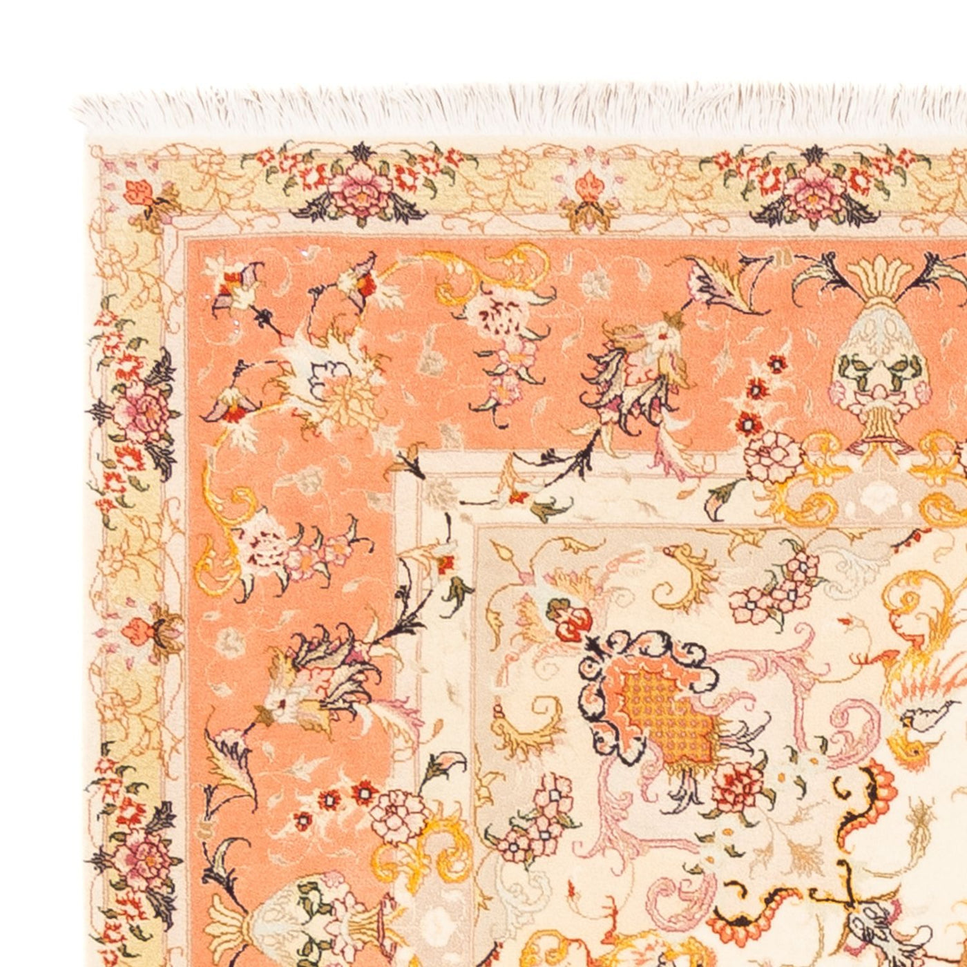 Tabriz - 50 Raj Tapijt 205x203cm - Perzisch tapijt