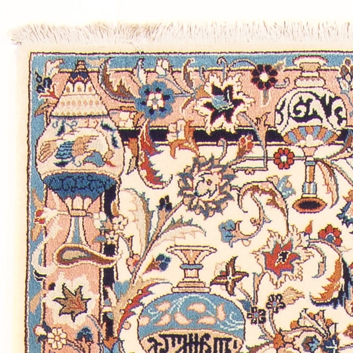 Loper Perzisch tapijt - Klassiek - 402 x 83 cm - beige