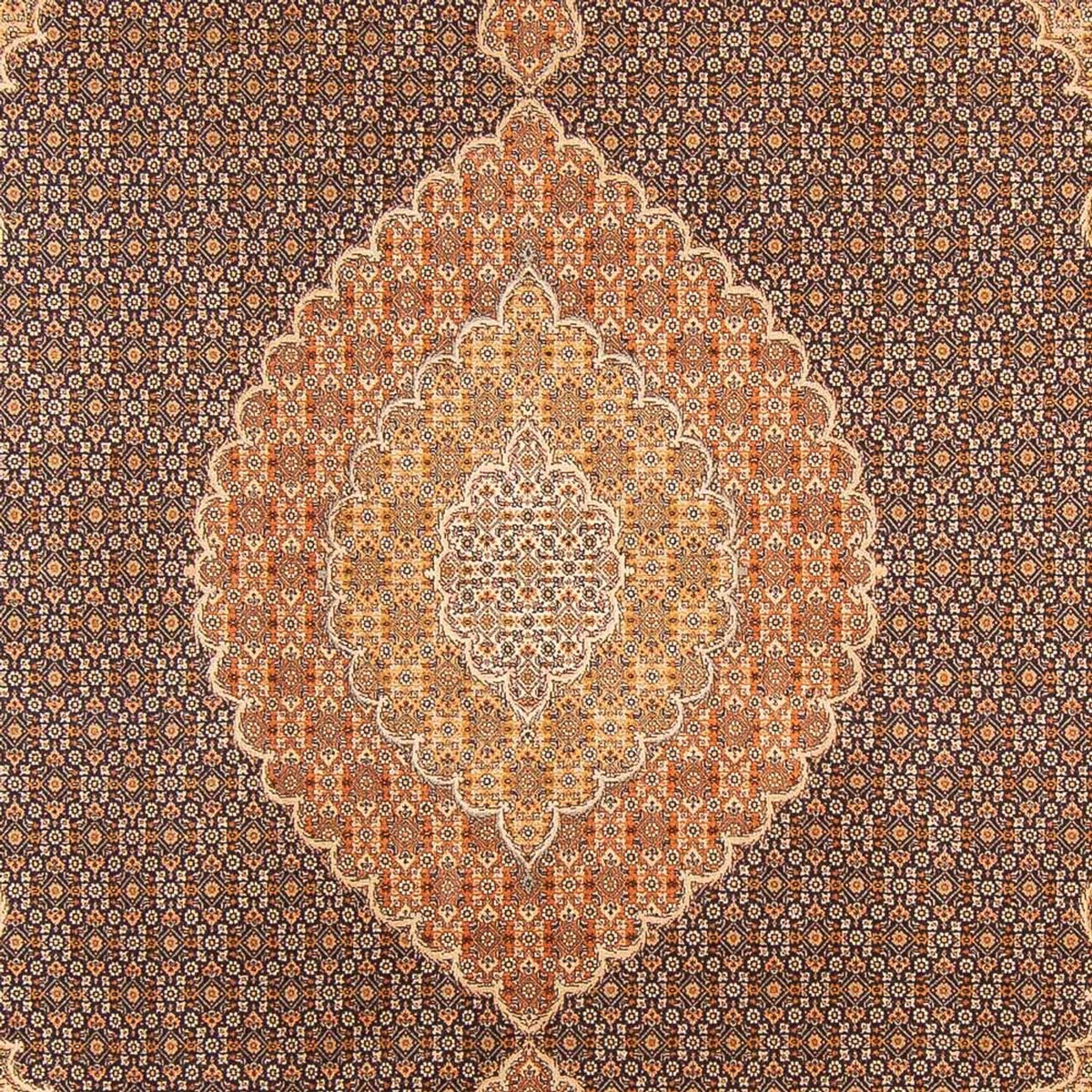 Perzisch tapijt - Tabriz - Royal - 297 x 200 cm - donkerblauw