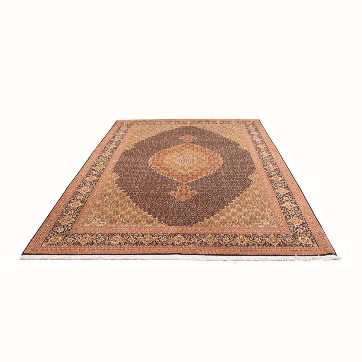 Perzisch tapijt - Tabriz - Royal - 297 x 200 cm - donkerblauw