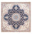 Perzisch tapijt - Nain - Premium vierkant  - 212 x 212 cm - donkerblauw