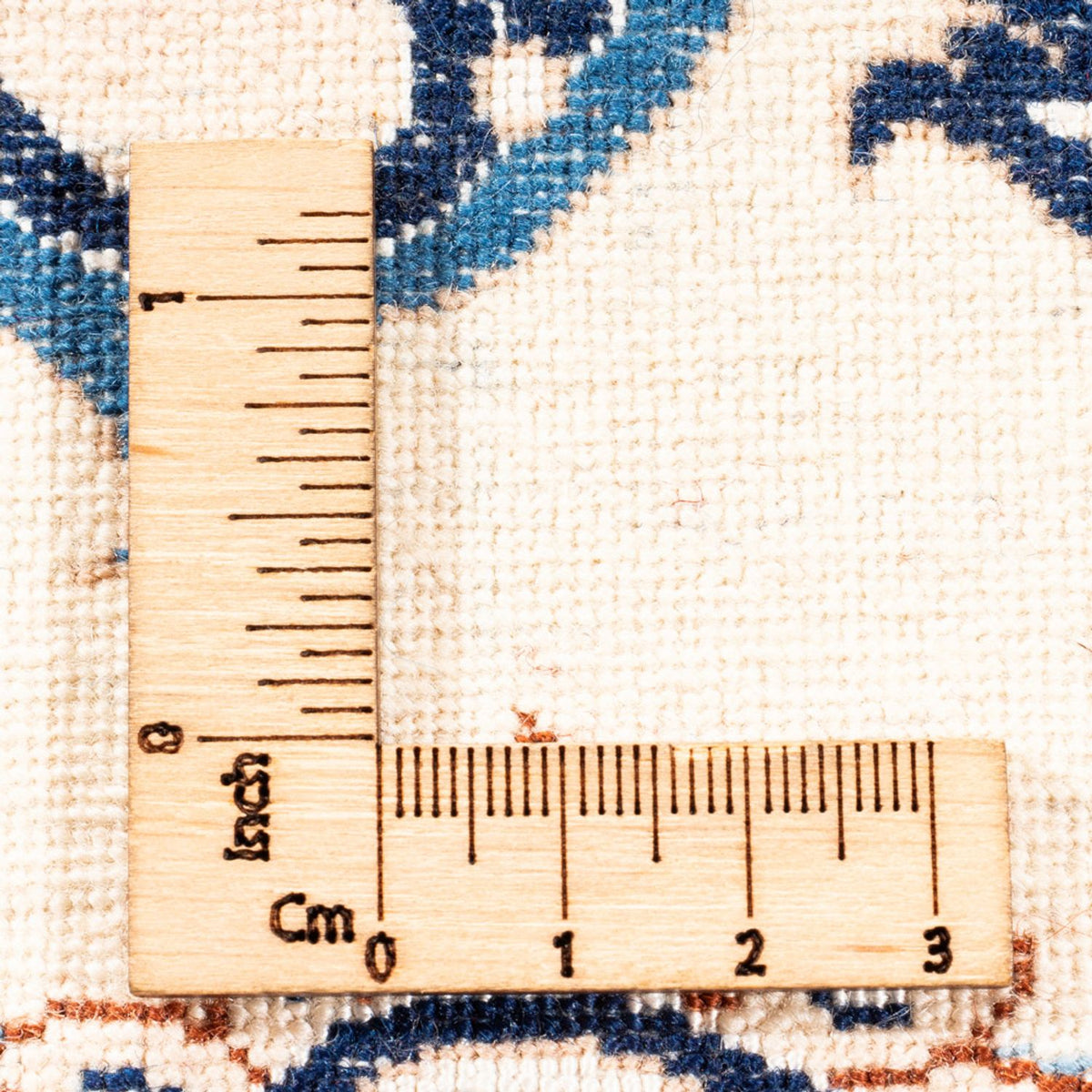 Perzisch tapijt - Nain - Premium vierkant  - 212 x 212 cm - donkerblauw