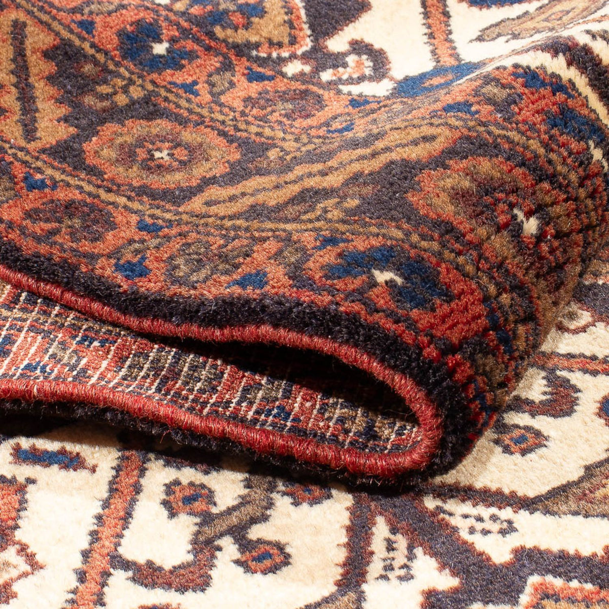 Loper Perzisch Tapijt - Nomadisch - 414 x 90 cm - beige