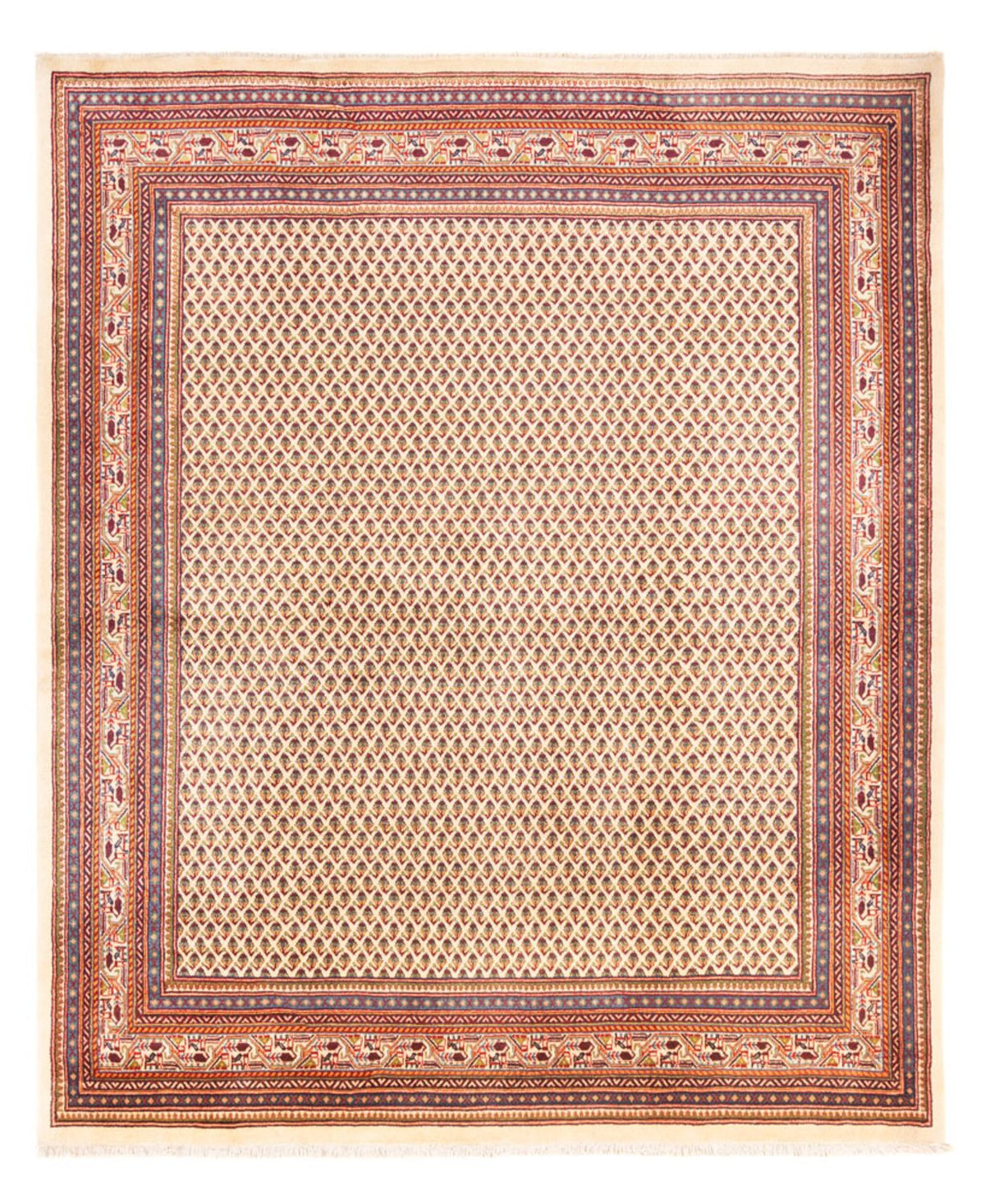 Perzisch tapijt - Mir - 254 x 213 cm - licht beige
