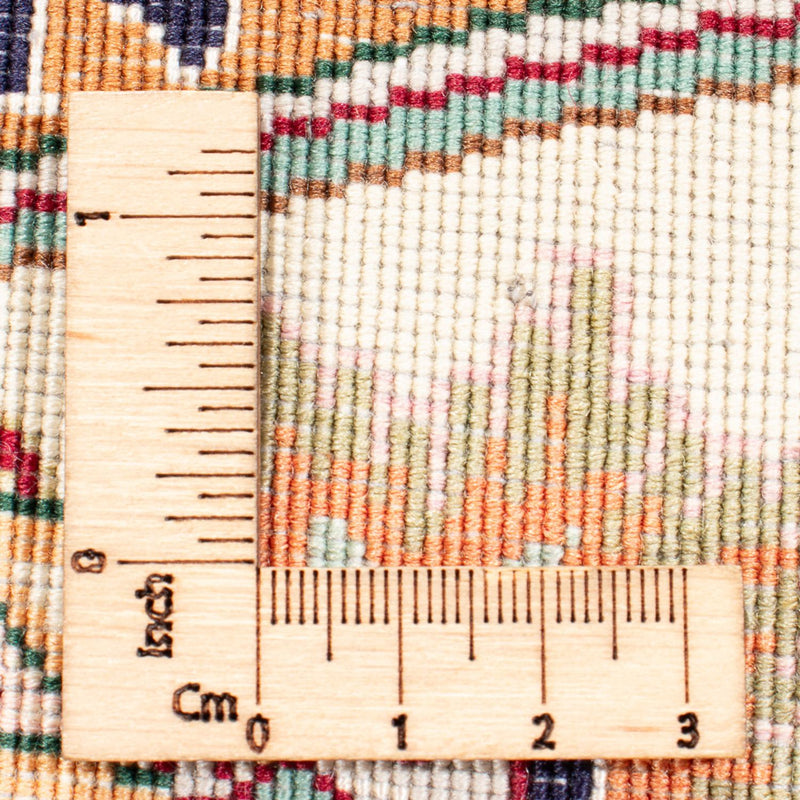 Perzisch tapijt - Tabriz - Royal rond  - 200 x 200 cm - crème