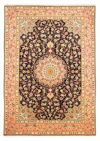 Perzisch tapijt - Tabriz - Royal - 293 x 207 cm - donkerblauw