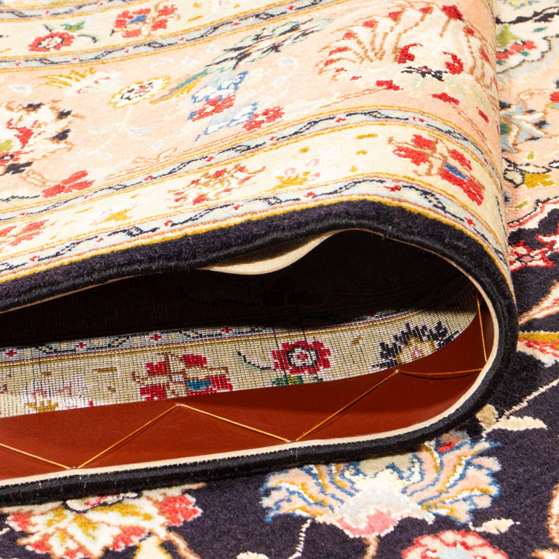 Perzisch tapijt - Tabriz - Royal - 293 x 207 cm - donkerblauw