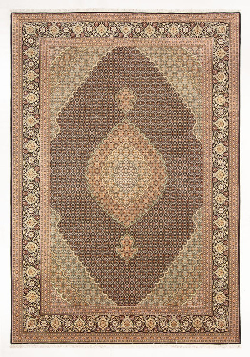 Perzisch tapijt - Tabriz - Royal - 296 x 199 cm - donkerblauw