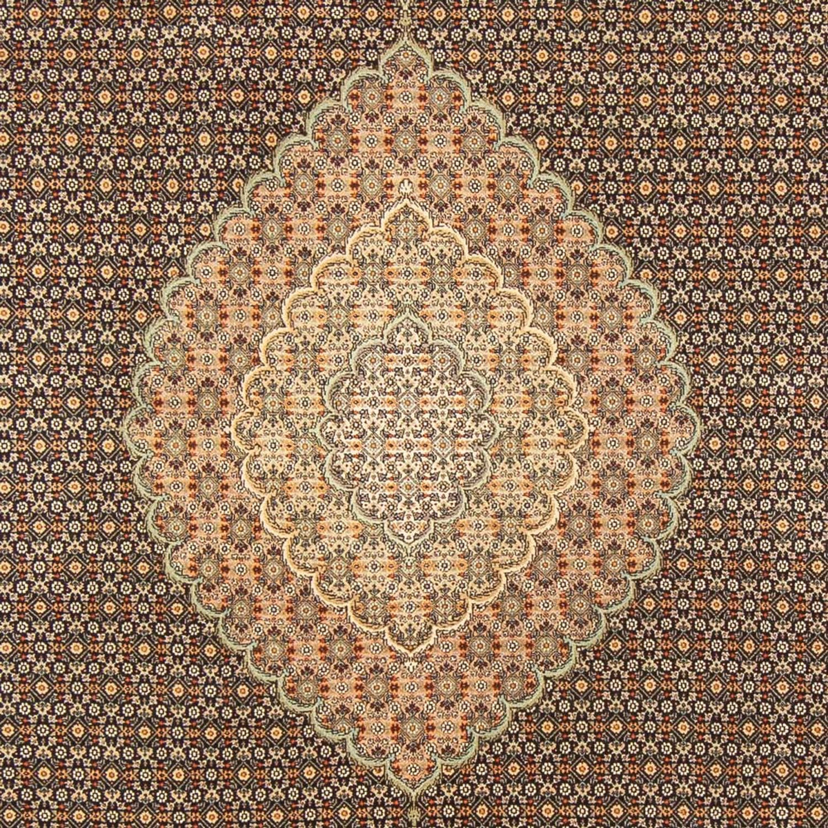 Perzisch tapijt - Tabriz - Royal - 296 x 199 cm - donkerblauw