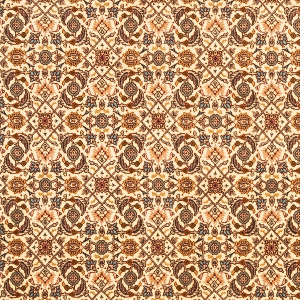 Perzisch tapijt - Tabriz - Royal vierkant  - 206 x 204 cm - donker beige