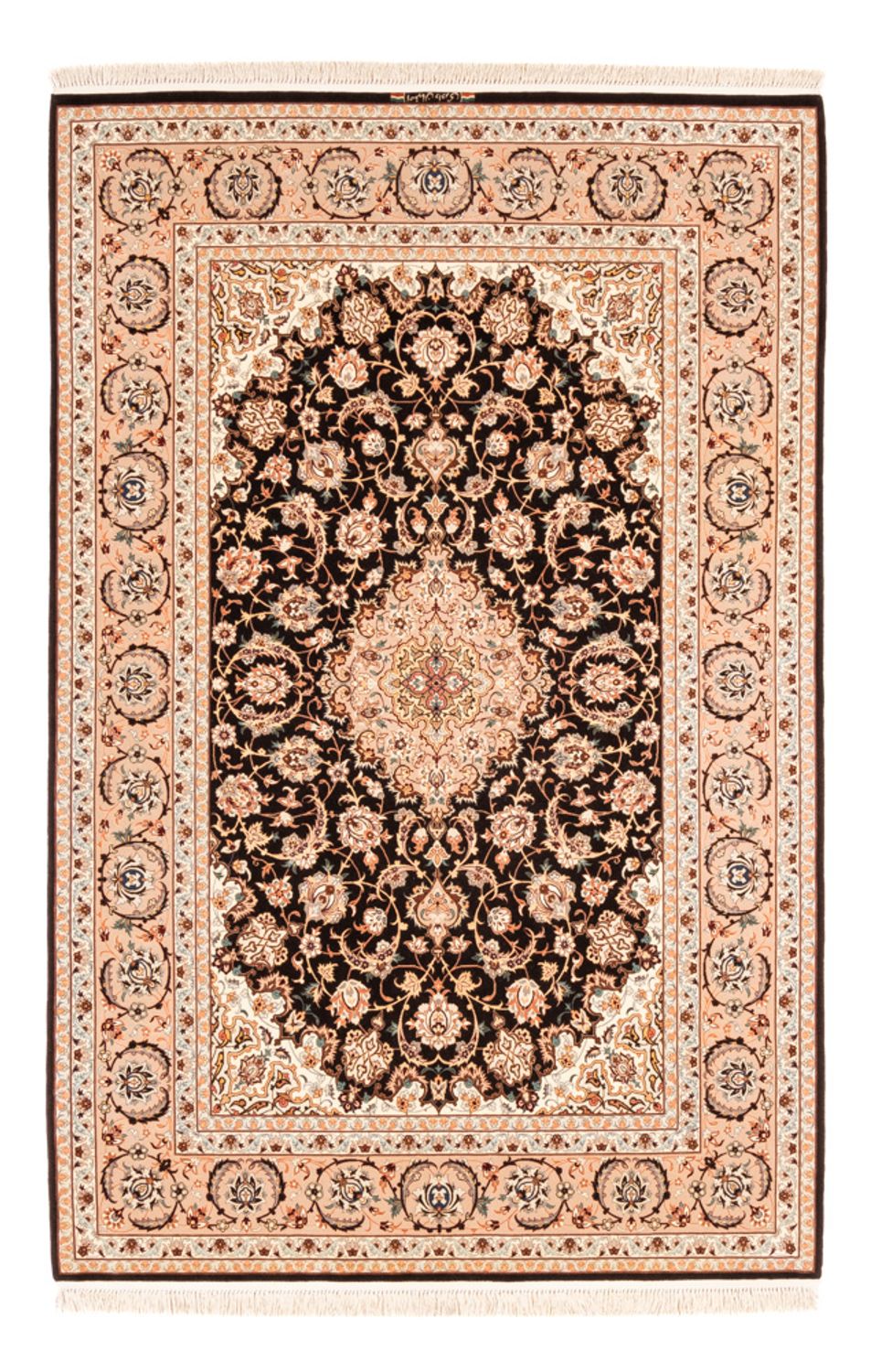 Loper Perzisch tapijt - Isfahan - Premium - 227 x 148 cm - donkerblauw