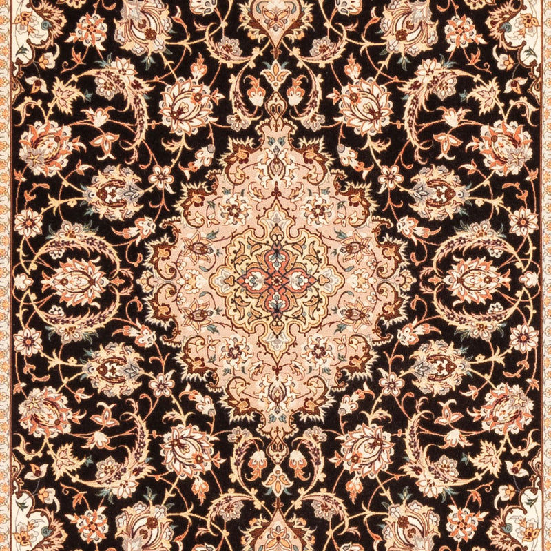 Loper Perzisch tapijt - Isfahan - Premium - 227 x 148 cm - donkerblauw