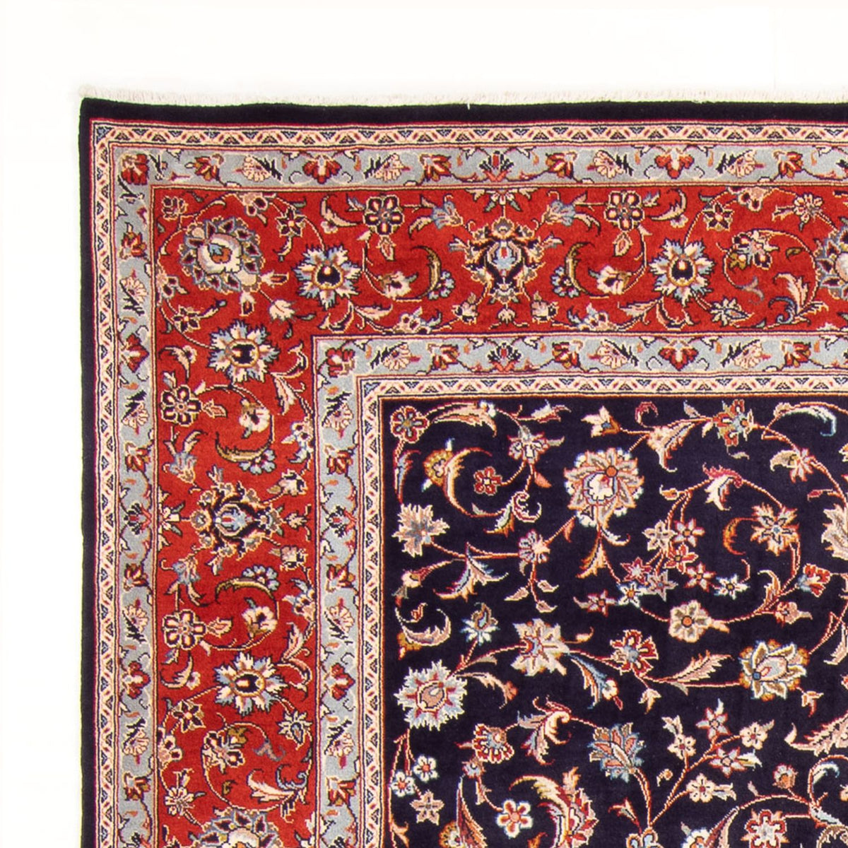 Perzisch tapijt - Klassiek - 292 x 200 cm - donkerblauw