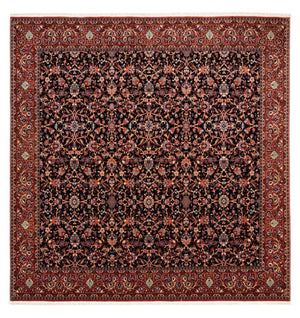 Perzisch tapijt - Bijar vierkant  - 250 x 248 cm - donkerblauw