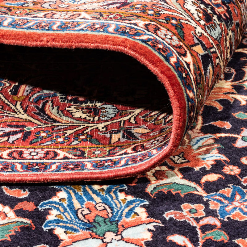 Perzisch tapijt - Bijar vierkant  - 250 x 248 cm - donkerblauw