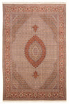 Tabriz - 50 Raj Tapijt 195x304cm - Perzisch tapijt - Rechthoekig / Donker beige / 195 x 304 cm Rechthoekig