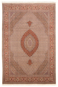 Perzisch tapijt - Tabriz - Royal - 304 x 195 cm - donker beige