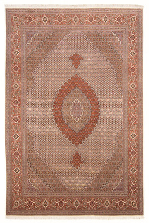 Perzisch tapijt - Tabriz - Royal - 304 x 195 cm - donker beige