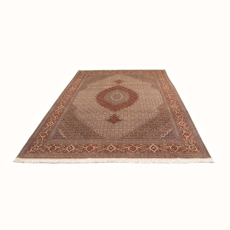 Perzisch tapijt - Tabriz - Royal - 304 x 195 cm - donker beige