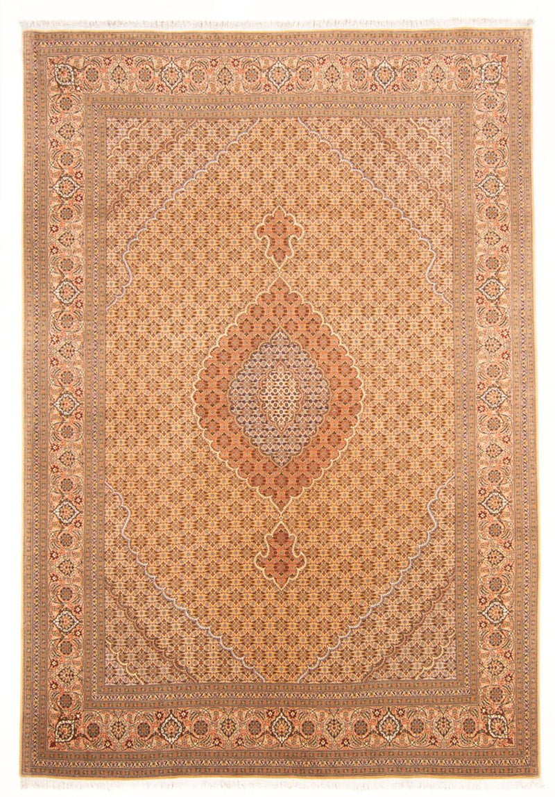 Perzisch tapijt - Tabriz - Royal - 300 x 200 cm - licht beige