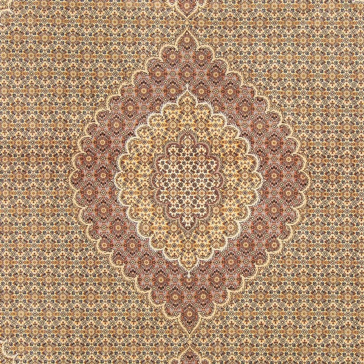 Perzisch tapijt - Tabriz - Royal - 300 x 200 cm - zand