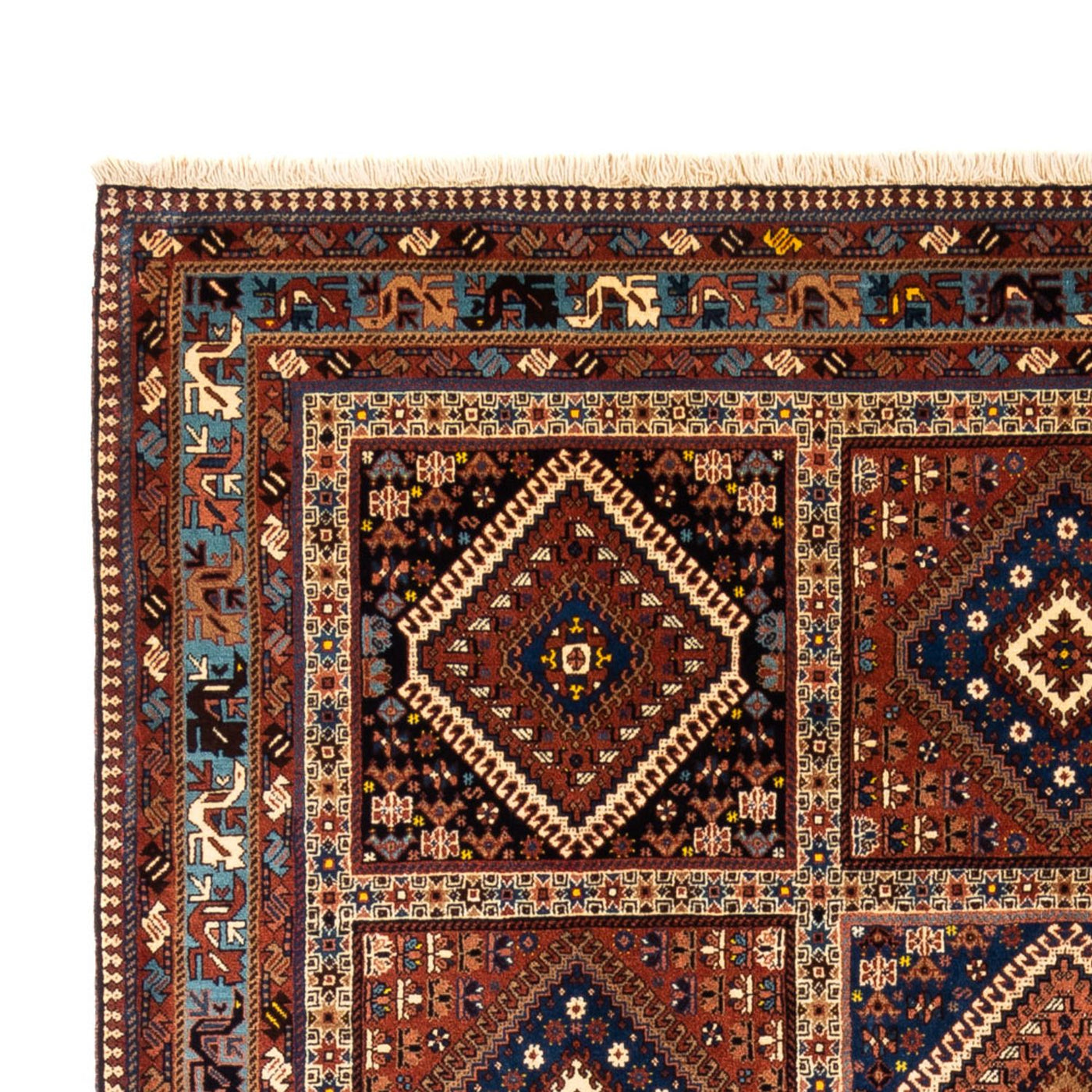 Perzisch Tapijt - Nomadisch - 305 x 205 cm - donker beige